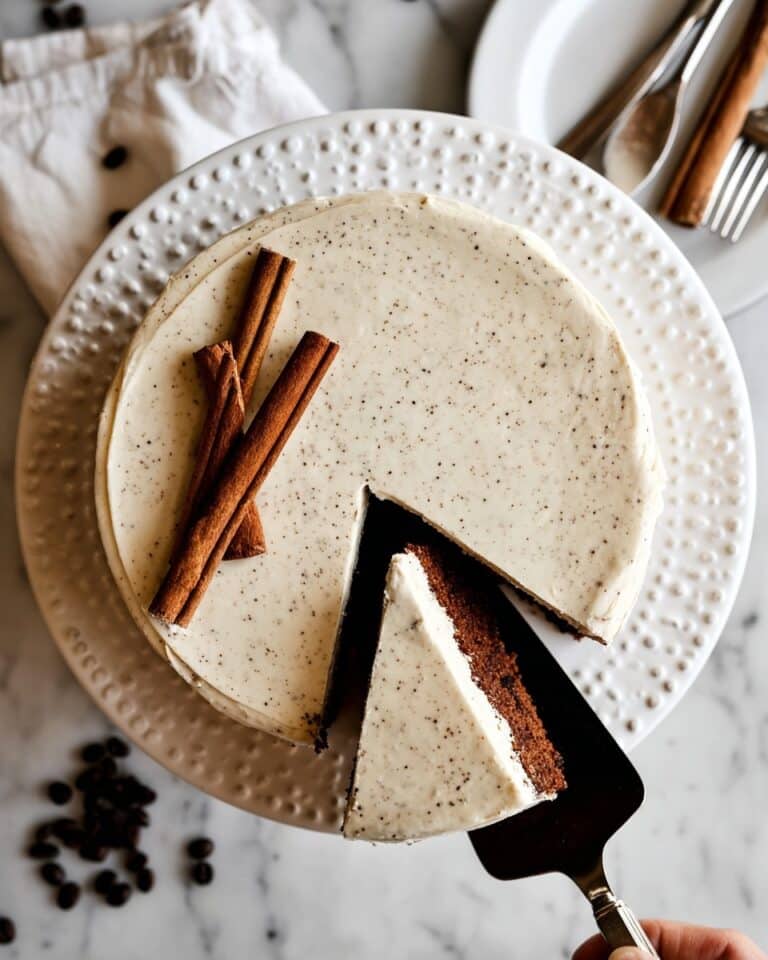 Dirty Chai Latte Cake Recipe