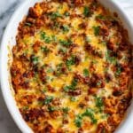 Chicken and Rice Queso Casserole Recipe