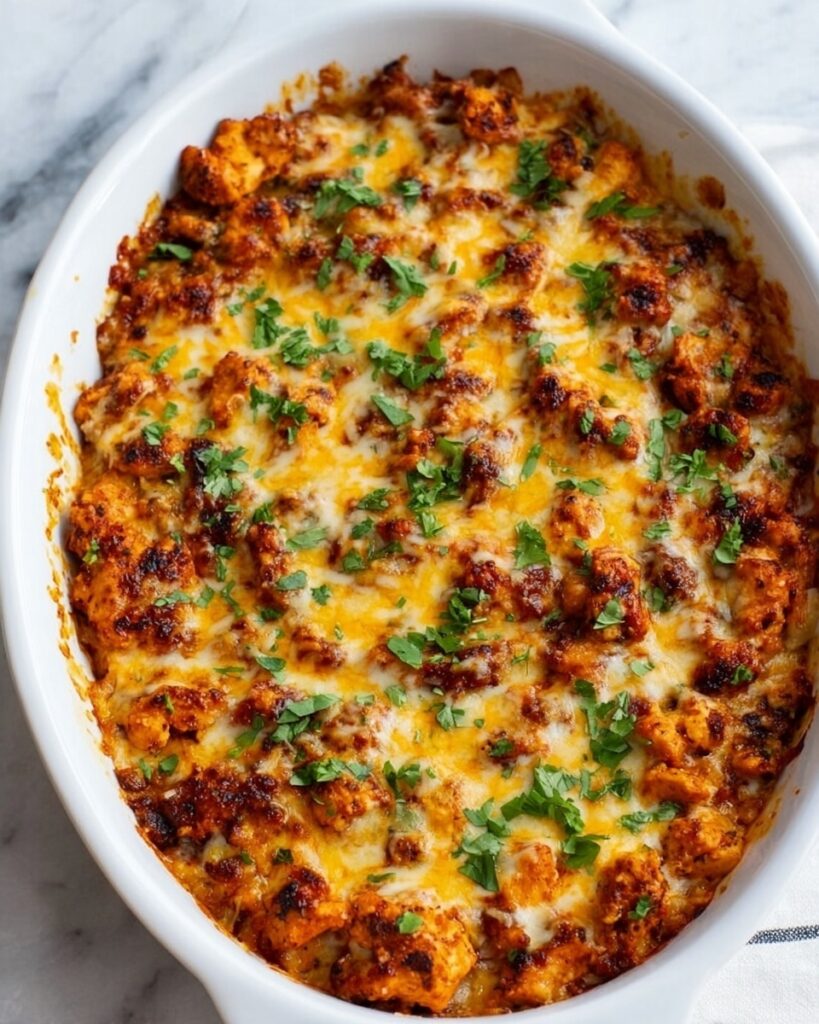 Chicken and Rice Queso Casserole Recipe