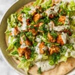 Quick & Easy Buffalo Tofu Wraps Recipe