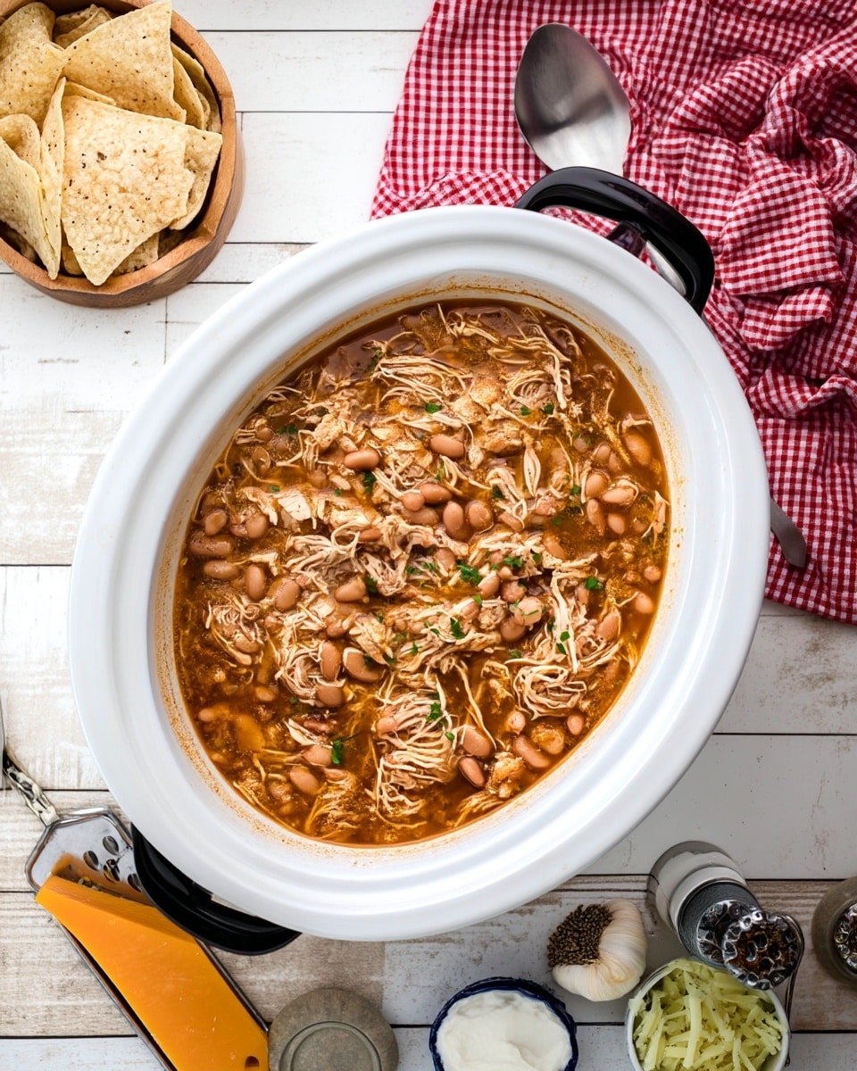 Slow Cooker Pinto Beans and Chicken Recipe