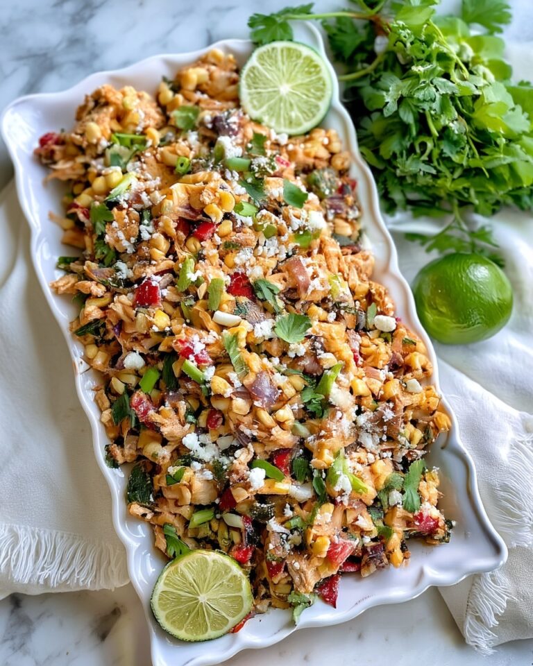 Healthy Street Corn-Inspired Chicken Salad Recipe