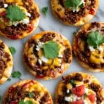 Blackstone Queso Mexican Pizzas Recipe