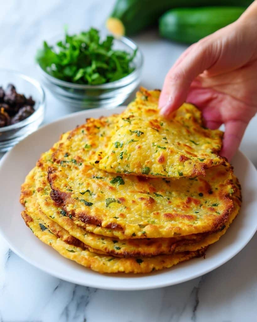 Soft Zucchini Taco Shells Recipe