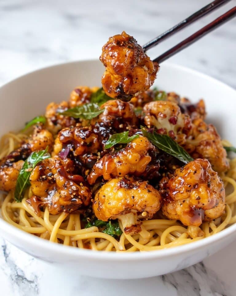 Vegan Singapore Black Pepper Sauce Spaghetti Recipe