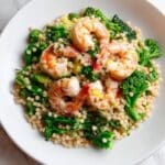 Parmesan Couscous and Shrimp Recipe