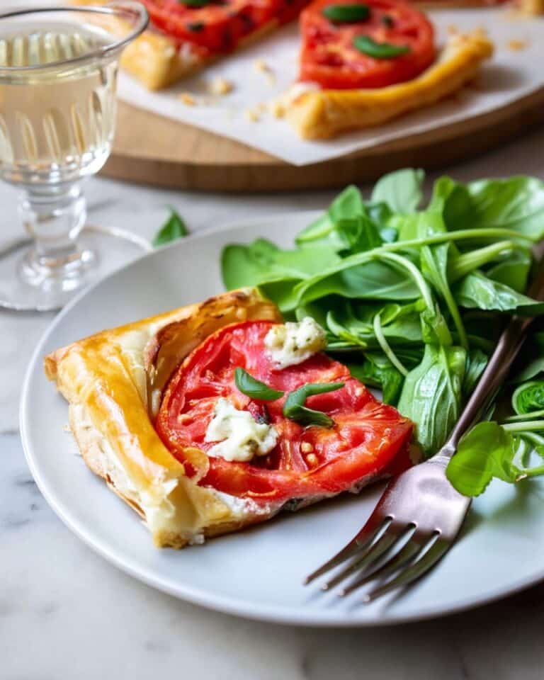 Puff Pastry Tomato Tart Recipe