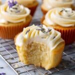 Lavender Cupcakes With Honey Buttercream Recipe