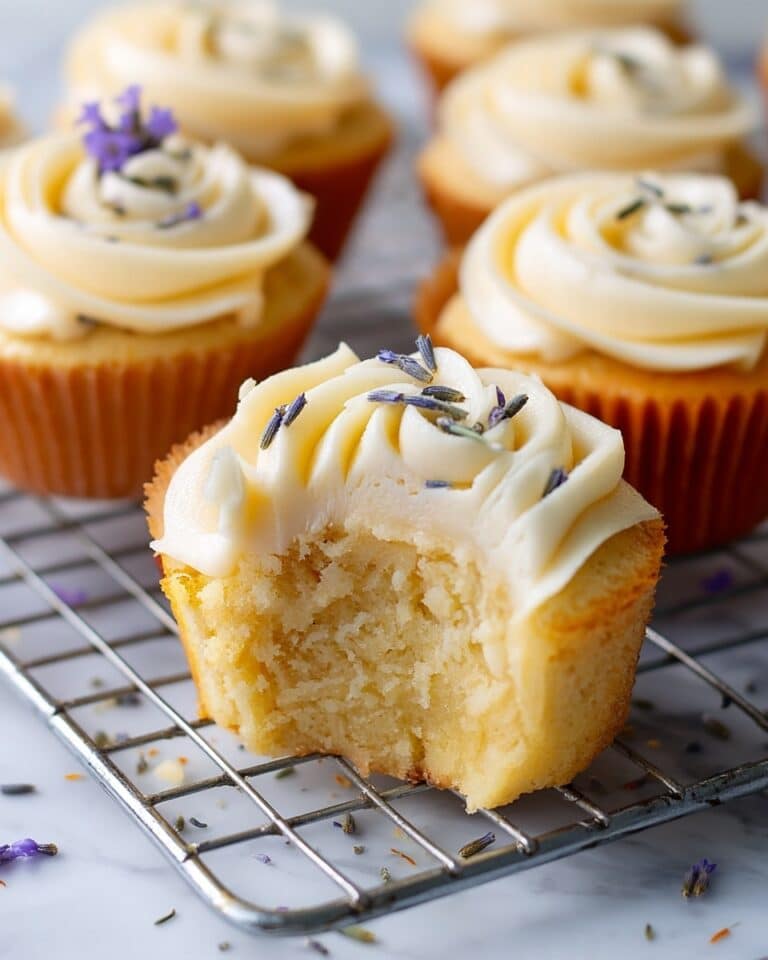 Lavender Cupcakes With Honey Buttercream Recipe