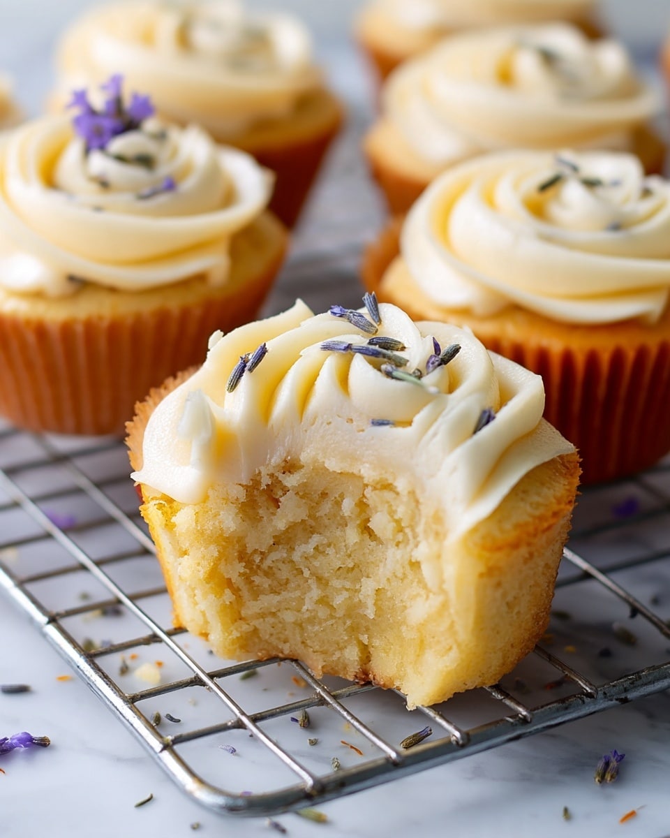 Lavender Cupcakes With Honey Buttercream Recipe