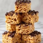 Chocolate Peanut Butter Chex Bars Recipe