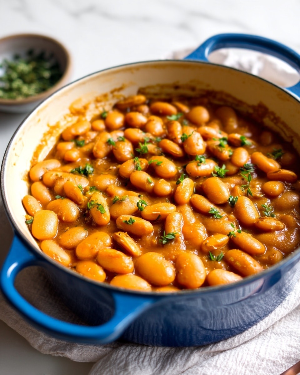 French Onion Butter Beans Recipe