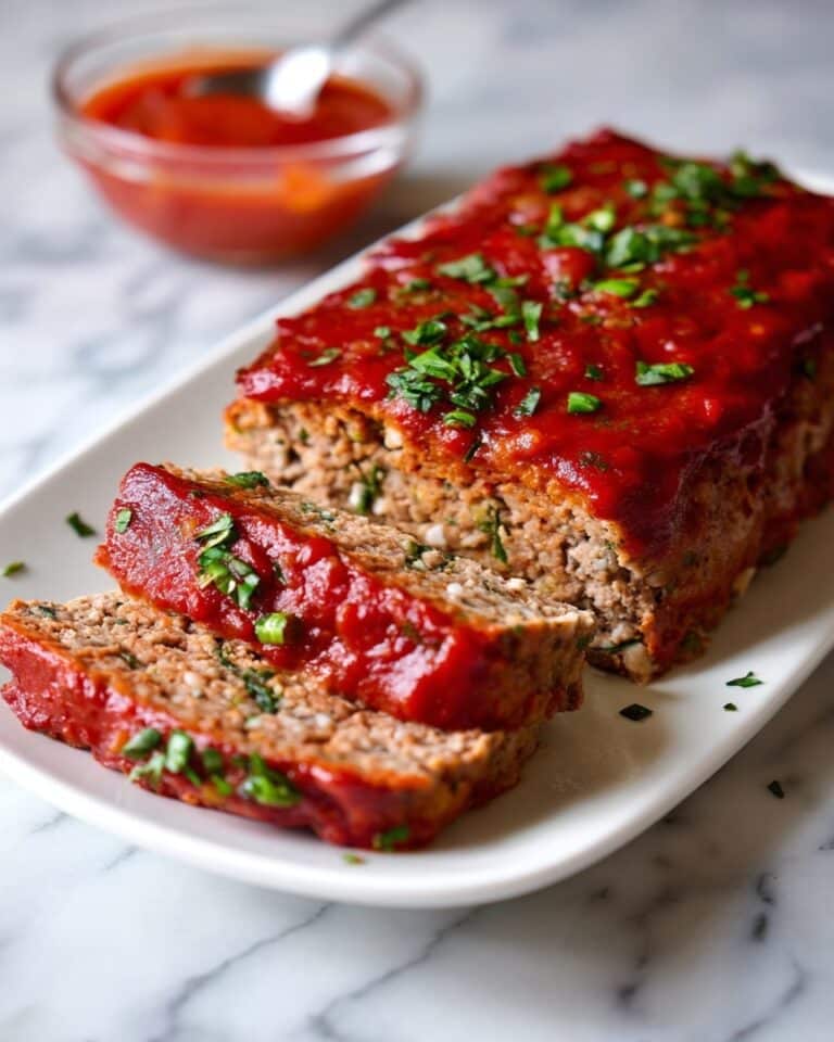 Whole30 Tomato Basil Turkey Meatloaf Recipe