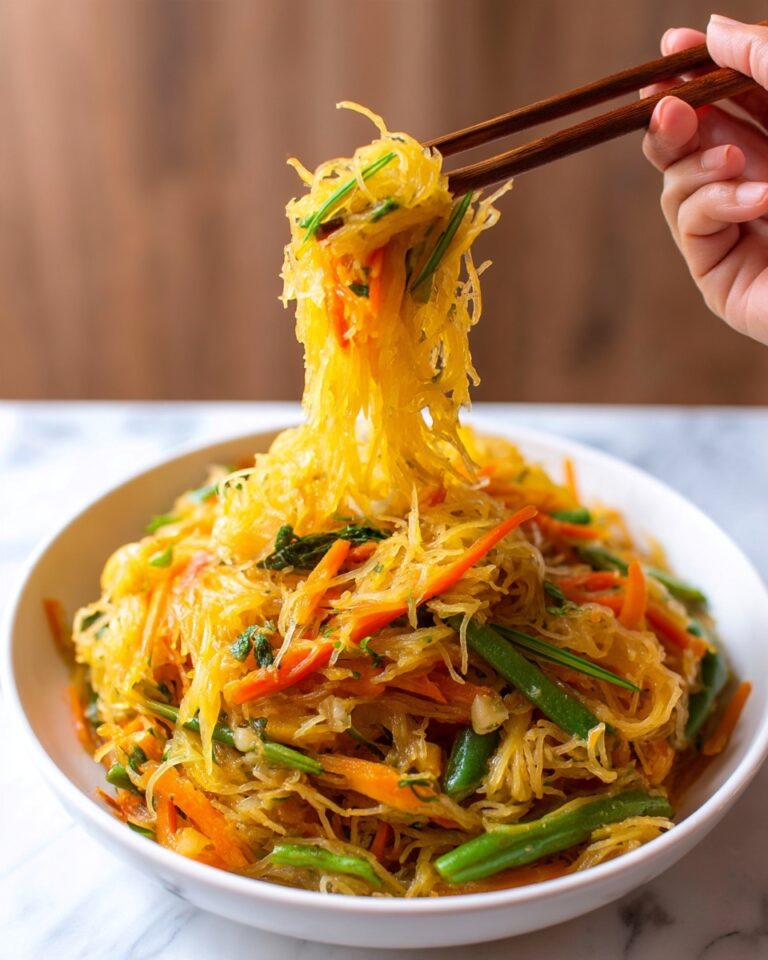 Spaghetti Squash Chow Mein Recipe