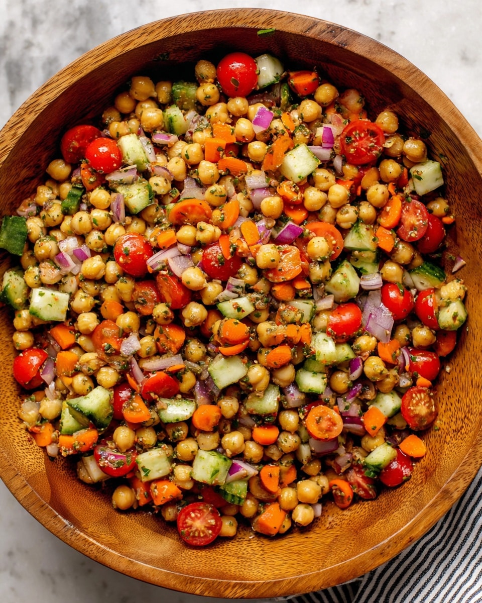 Dense Bean Salad (Mediterranean-Style) Recipe