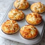 Sourdough Banana Coconut Chocolate Chip Muffins Recipe