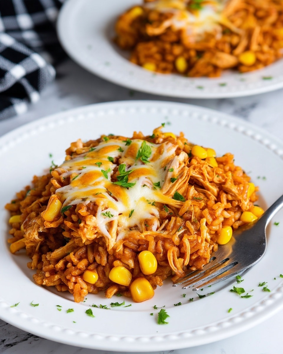 Chicken Enchilada Rice Casserole Recipe