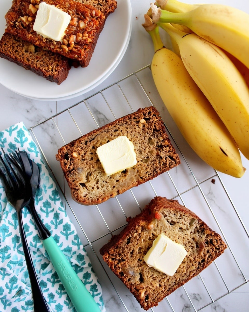 Vanilla Pudding Banana Bread Recipe