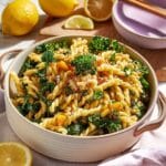 High-Protein Lemony Kale Pasta Salad Recipe